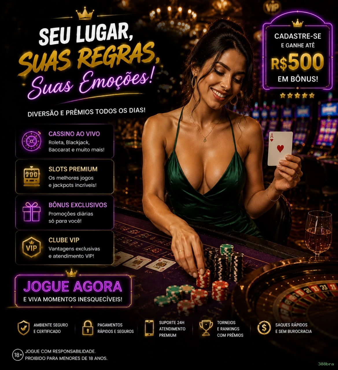 Benefícios da Conta 388bra